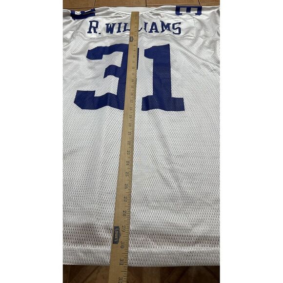 Dallas Cowboys #31 R. Williams White Reebok NFL Football Jersey Men's Sz Large - Picture 7 of 7